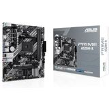 ASUS Prime A520M-R AMD Ryzen AM4 mATX moederbord met M.2 ondersteuning, Realtek 1 GB Ethernet, HDMI, SATA 6 Gbit/s, USB-ondersteuning 5 Gbps achter en voor, zwart