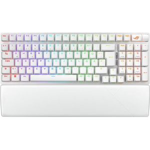 ASUS ROG Strix Scope II 96 Wireless toetsenbord Gamen USB + RF Wireless + Bluetooth QWERTZ Duits Wit