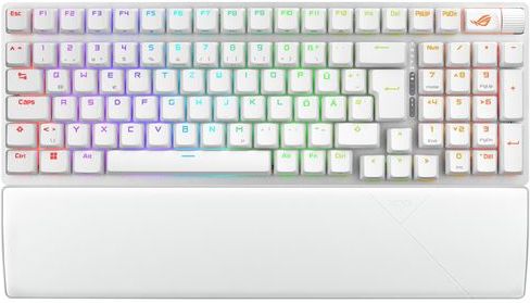 ASUS ROG Strix Scope II 96 Wireless toetsenbord Gamen USB + RF Wireless + Bluetooth QWERTZ Duits Wit