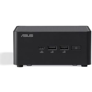 Asus Nuc 14 Pro Tall Ultra Barebone - Kleur: Zwart - Materiaal: Aluminium