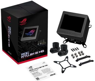 ASUS ROG RYUJIN III WB - CPU-koeler - Zwart - Asetek-waterblok