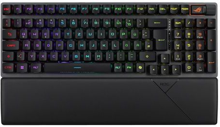 ASUS ROG Strix Scope II 96 RX Wireless toetsenbord Gamen USB + RF Wireless + Bluetooth Zwart