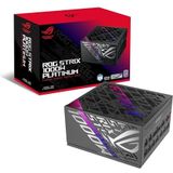 ASUS ROG Strix 1000 W Platinum – volledig modulaire voeding, 80 Plus Platinum, ATX 3.1, Cybenetics Lambda A+, GAN MOSFET, GPU-First Intelligent Voltage Stabilizer, 10 jaar dekking