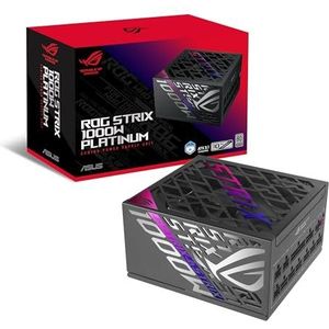 ASUS ROG Strix 1000W Platinum Voeding - 1000 Watt - 135 mm - ATX 3.1 - 80 Plus 80 PLUS Platinum