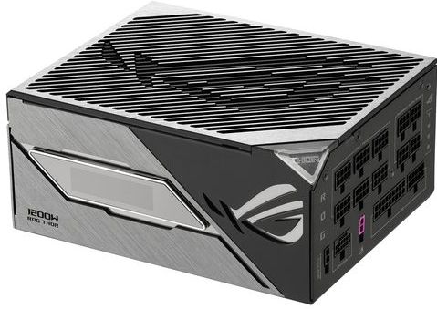 ASUS - ROG THOR 1200P3 Gaming - Voedingsunit - Zwart - 1200 W