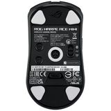 ASUS ROG Harpe Ace Mini Zwart - Muis Bedraad & draadloos - optisch - 42000 DPI - USB Type-C - Bluetooth - 2.4Ghz - Zwart