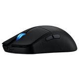 ASUS ROG Harpe Ace Mini Zwart - Muis Bedraad & draadloos - optisch - 42000 DPI - USB Type-C - Bluetooth - 2.4Ghz - Zwart