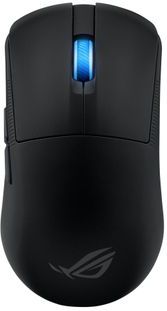 ASUS ROG Harpe Ace Mini Zwart - Muis Bedraad & draadloos - optisch - 42000 DPI - USB Type-C - Bluetooth - 2.4Ghz - Zwart