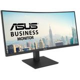 ASUS VA34VCPSR Beeldscherm - Zwart - 86,4 cm (34") - 3440 x 1440 Pixels - LCD
