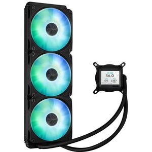 Asus - Prime LC 360 ARGB LCD - Vloeistofkoeling - Zwart - 12 cm Ventilator