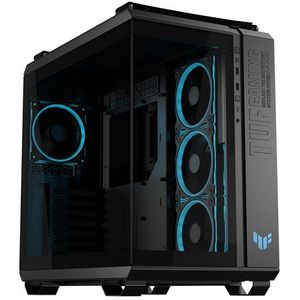 ASUS - TUF Gaming GT502 Horizon ARGB - PC-behuizing - Zwart - Gehard Glas