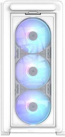 ASUS A23 Plus - Behuizing - Wit - Tempered Glass - ARGB Fans
