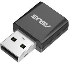 ASUS - USB-BE92 Nano - WiFi 7 Nano USB-adapter - Tri-band - WPA3-ondersteuning