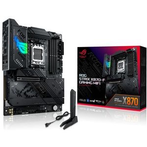 ASUS ROG STRIX X870-F GAMING WIFI - Moederbord ATX - Socket AM5 - AMD X870 - DDR5 - USB 4 - Wi-Fi 7 - Realtek Audio