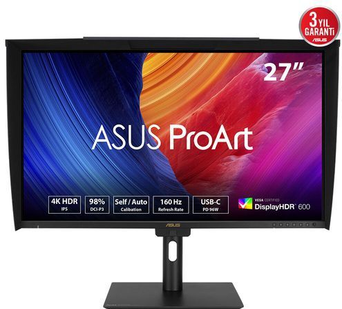ASUS ProArt PA27UCGE computer monitor 68,6 cm (27") 3840 x 2160 Pixels 4K Ultra HD LED Zwart