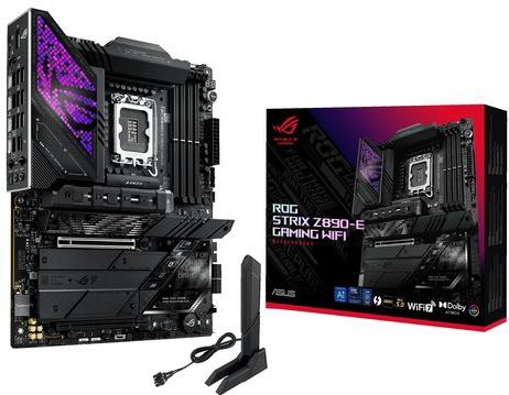 ASUS ROG STRIX Z890-E GAMING WIFI Moederbord - Intel Z890 - ATX