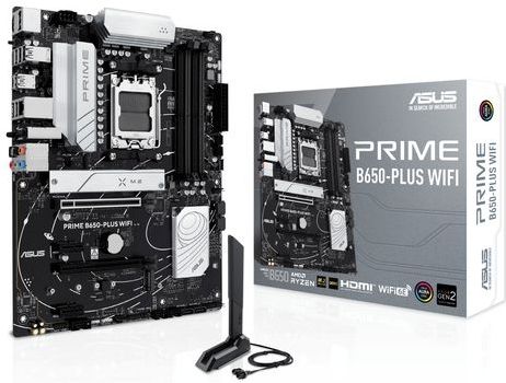 ASUS - Prime B650-PLUS WiFi - Moederbord - AMD B650 - ATX - DDR5 - PCIe 5.0