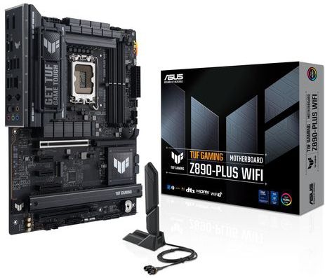 ASUS - TUF GAMING Z890-PLUS WIFI - Moederbord - Zwart - ATX - Intel Z890