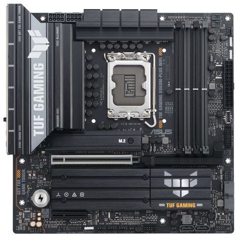 Asus - Tuf Gaming B860m-plus Wifi - Moederbord - Zwart - DDR5-SDRAM
