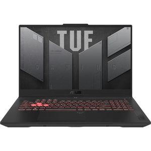 ASUS TUF Gaming A17 RTX 4050 (17.30", 1000 GB, 16 GB, DE, AMD Ryzen 7 7435HS), Notebook, Grijs
