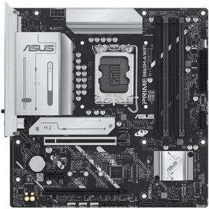 ASUS PRIME B860M-A WIFI Moederbord - Intel B860 - Intel LGA1851 socket - DDR5 RAM - Micro-ATX