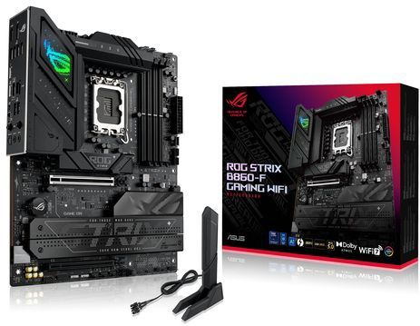 ASUS - ROG STRIX B860-F GAMING WIFI - Moederbord - Zwart - ATX