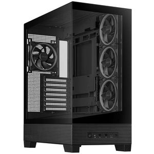 ASUS A31 Plus TG ARGB - PC Behuizing - Midi Tower - Zwart - ATX - Micro-ATX - Mini-ITX