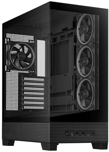 ASUS A31 Plus TG ARGB - PC Behuizing - Midi Tower - Zwart - ATX - Micro-ATX - Mini-ITX