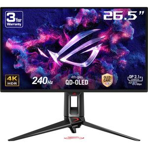 Asus - Rog Swift Pg27ucdm - 26.5 Inch - 4K - OLED - 240Hz Gaming-monitor