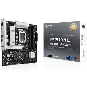 ASUS - PRIME B860M-A-CSM - Moederbord - Micro ATX - LGA 1851 - Intel B860