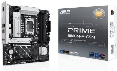 ASUS - PRIME B860M-A-CSM - Moederbord - Micro ATX - LGA 1851 - Intel B860