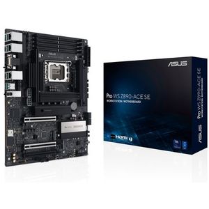 ASUS - PRO WS Z890-ACE SE - Moederbord - Zwart - ATX - Intel Z890