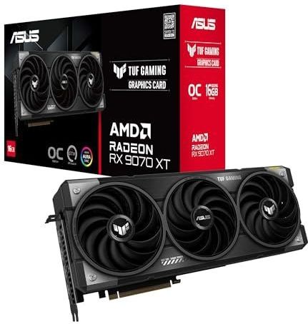 ASUS TUF Gaming Radeon RX 9070 XT OC Edition - Videokaart