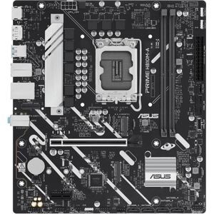 Asus - PRIME H810M-A-CSM Moederbord - Zwart - Materiaal: PCB