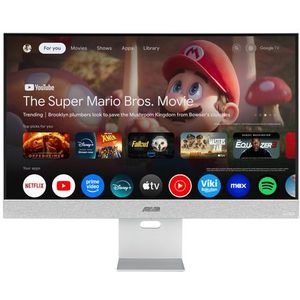 ASUS - ZenScreen Smart Monitor - 31,5" - 4K HDR - Ideaal voor Werk en Entertainment