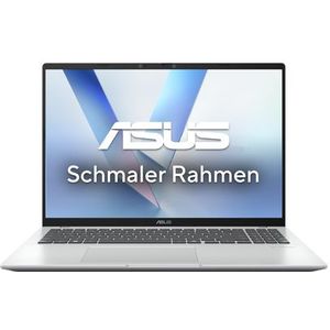 ASUS - Vivobook 16 - Notebook - Zilver - Qualcomm Snapdragon X Plus X1P-26-100 - 16 GB - 512 GB