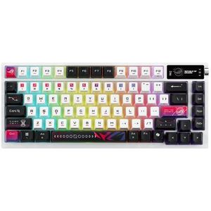 Asus - ROG Azoth X - Gamingtoetsenbord - 75% - Hot-swappable ROG NX V2 Mechanical Switches