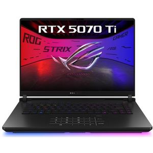 ASUS - ROG Strix Scar 16 - Notebook - Zwart - RTX 5070 Ti - 16 inch - 32 GB RAM - 1000 GB SSD