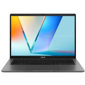 Asus - Vivobook S14 - Laptop - Zilver - 14 Inch - Ryzen™ 7 260 - 16 GB - 1 TB