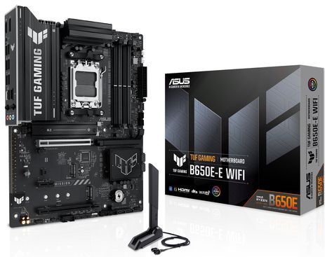 ASUS - TUF GAMING B650E-E WIFI - Moederbord - Zwart - ATX