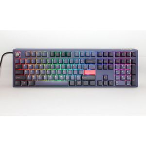 Ducky - One 3 Cosmic Blue - Toetsenbord - Donkerblauw - Cherry MX Brown - RGB