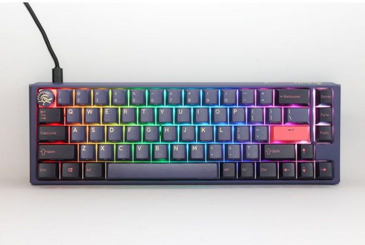 Ducky - One 3 Cosmic Blue SF - Toetsenbord - Blauw - Mechanisch - Cherry MX Brown