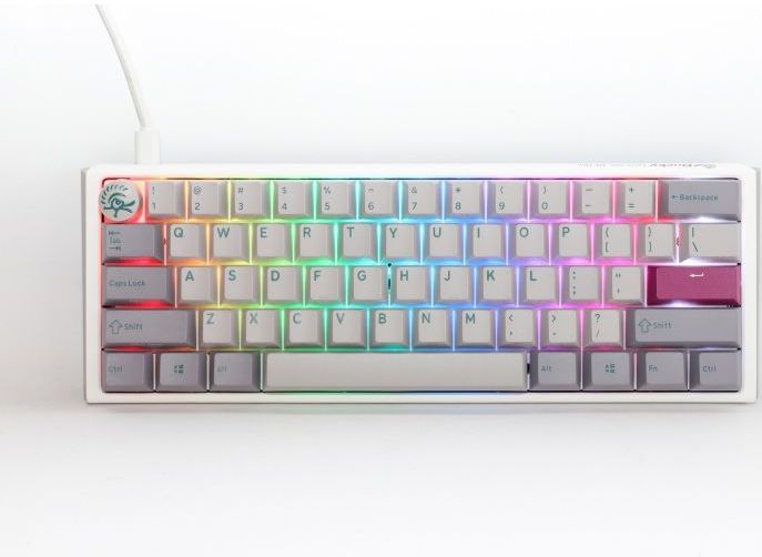 Ducky - One 3 Mist Grey - Toetsenbord - Mechanisch - PBT Double Shot Keycaps