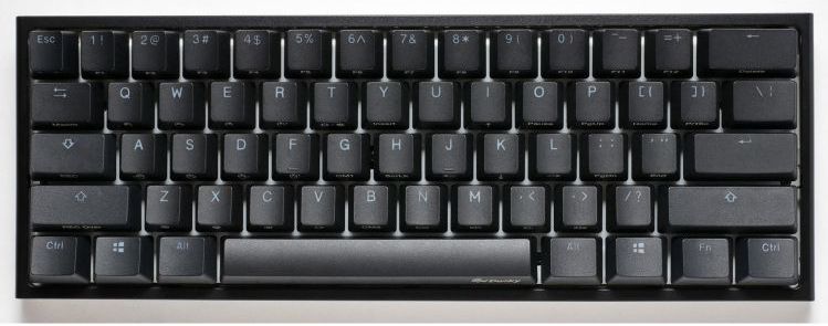 Ducky - One 2 Pro Mini Classic - Gaming Toetsenbord - Zwart - PBT Double Shot Keycaps