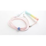 Ducky Coiled Cable V2 - Cotton Candy kabel