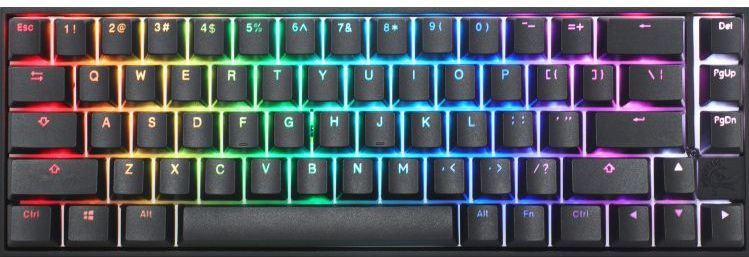 Ducky Mecha Pro SF - Toetsenbord - Zwart - 65% Mechanisch - Cherry MX Speed Silver