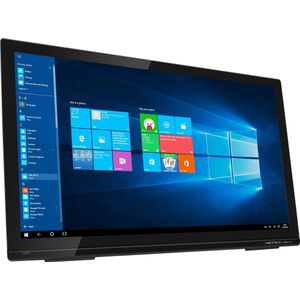 Hannspree HT273HPB computer monitor 68,6 cm (27") 1920 x 1080 Pixels Full HD LED Touchscreen Tafelblad Zwart