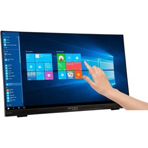 Hannspree HT225HPB Touchscreen monitor Energielabel: E (A - G) 54.6 cm (21.5 inch) 1920 x 1080 Pixel 16:9 7 ms HDMI, VGA, DisplayPort