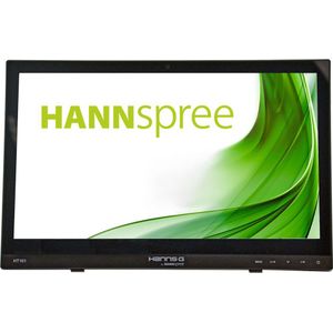 HANNspree HT161HNB computer monitor 39,6 cm (15.6 inch) 1366 x 768 Pixels HD LED Touchscreen Tafelblad Zwart