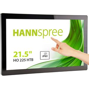 HANNspree HO225HTB Multi Touch Monitor Full HD 250cd VGA HDMI luidspreker USB VESA metalen behuizing 54,6 cm (21,5 inch)